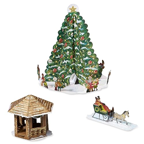 American Greetings Magic Moments Christmas Pop-Up Card (Christmas Tree)