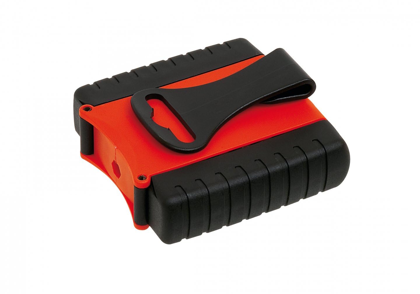 Boîtier 32 Embouts de Vissage 25 mm + Porte-Embout MOB – Acier au Silicium, Boîtier Compact, Ouverture 100% pour Accès Facile, Portable et Accroche Ceinture