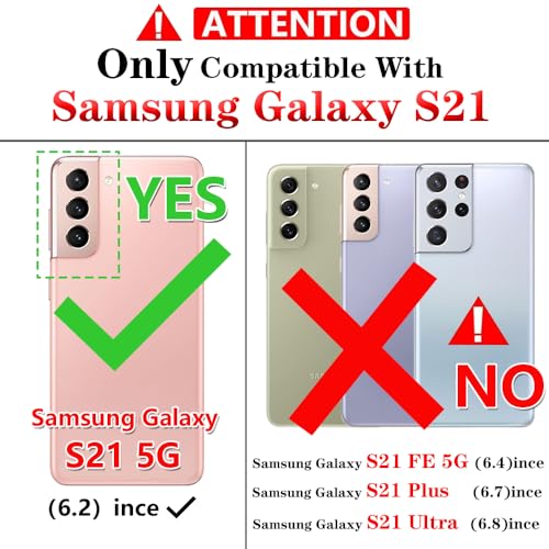 Étui de protection Galaxy S21 haut de gamme finition or rose brossé