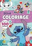 Disney Stitch: Coloriage avec plus de 100 stickers