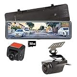 MAXWIN(マックスウィン) ドライブレコーダー ミラー型 10.88インチ デジタル ミラー Full HD インナーミラー HDR ワイド LED信号機 フロントカメラあり 車外リアカメラ MDR-G012A