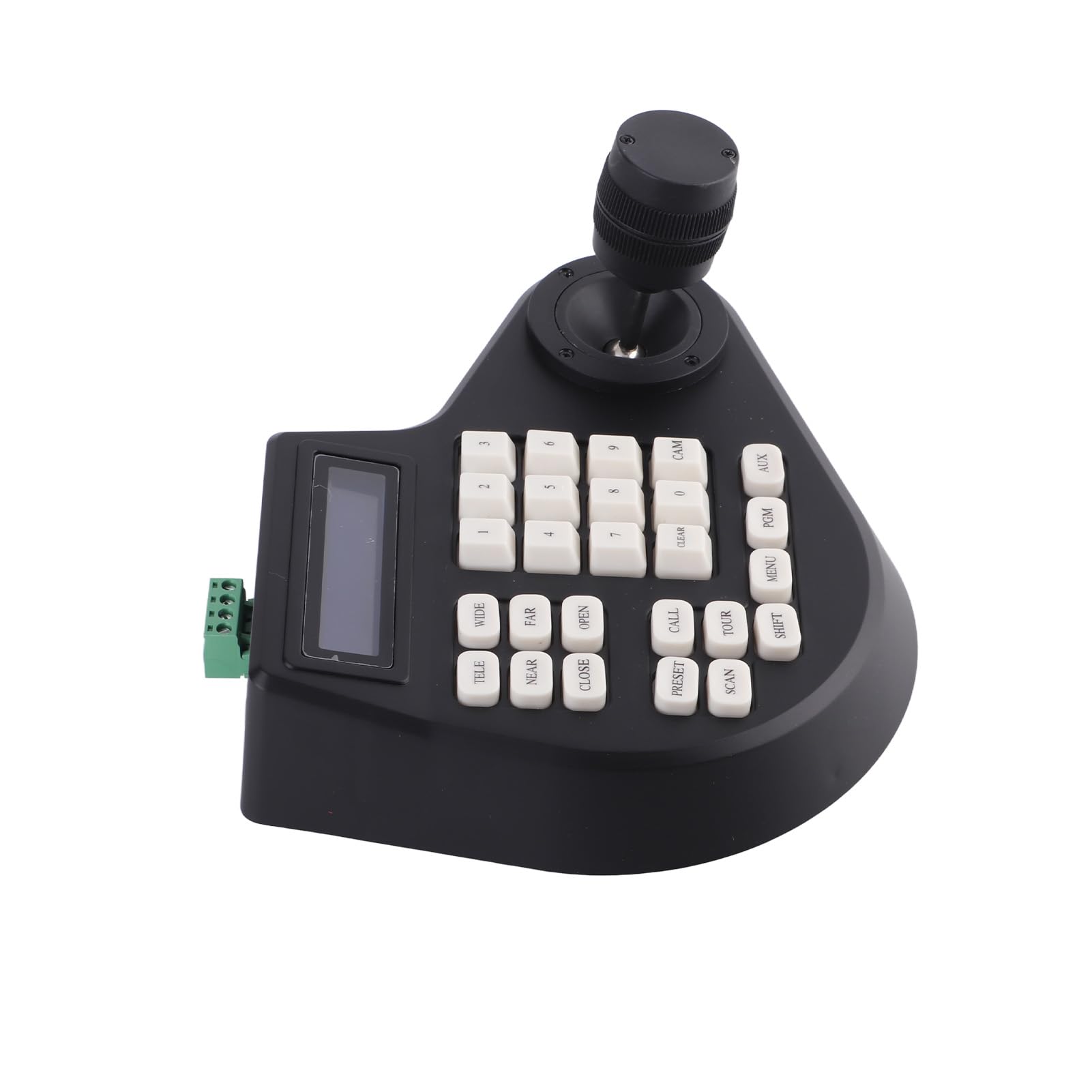 Controller tastiera per telecamera 3D PTZ con joystick, display LCD, dispositivo di controllo per telecamere dome di sicurezza, spina UE 100-240 V