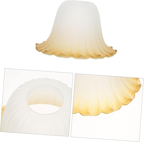 Miniatura 2 de DOITOOL Lámpara de techo con pantalla de cristal, cubierta de luz para ventilador de techo, pantalla de vidrio esmerilado, pantalla de campana de