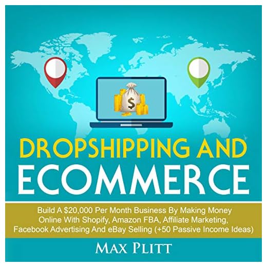 Dropshipping and Ecommerce: Build a $20,000 per Month Business by Making Money Online with Shopify, Amazon FBA, Affiliate Marketing, Facebook Advertising and eBay Selling (+50 Passive Income Ideas): Entrepreneur and Personal Branding 101