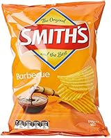 Smith's Crinkle Cut Barbecue Chips, 12 x 170 Grams