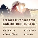 Gootoe Dog Treats, Chicken Jerky for Dogs - Dog Training Treats; High-Protein, Gluten-Free, Hypoallergenic, Grain-Free, Chicken Fillets, 1 lb - Image 3