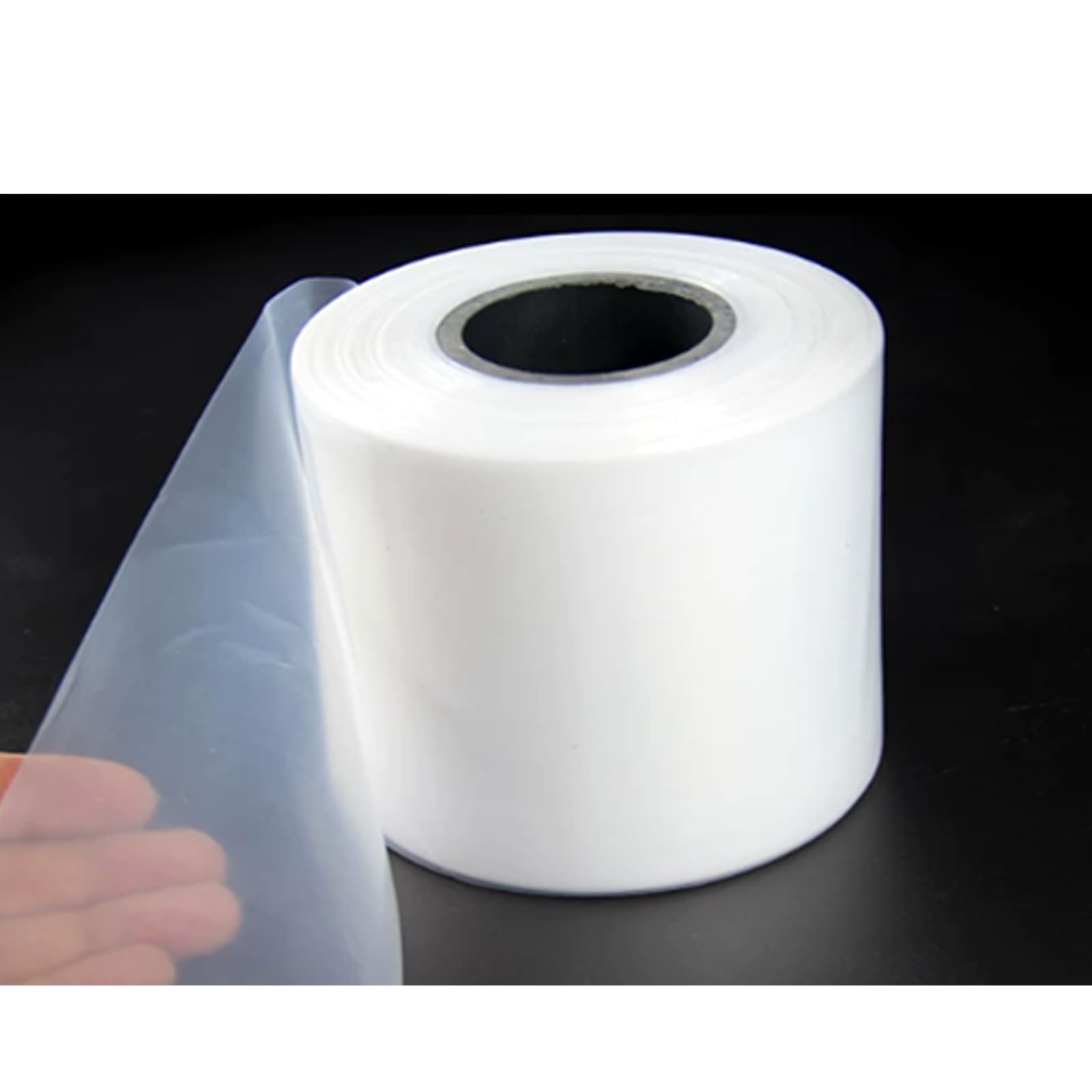 Lámina De Politetrafluoroetileno (PTFE), Material PTFE, Teflón, Lámina De PTFE Orientada, Anchos De 50 Mm Y 100 Mm (0.03mm*100mm*1000g)