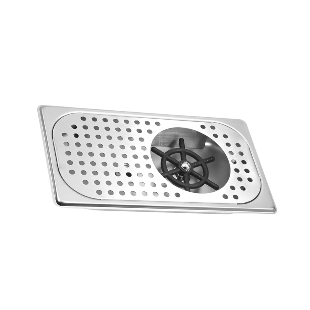 OSALADI 1juego Lavavasos De Inoxidable Rinser Para Fregadero Limpiador Automático De y Botellas Para Cocina Bar y Restaurantes Instalación y Durabilidad