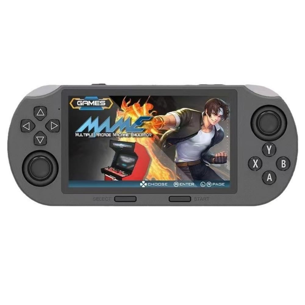 Amazon | KCNN SF3000ハンドヘルドゲームコンソール、4.5インチ