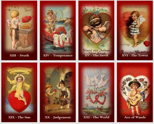 Tarot de San Valentín: Descubre Tu Destino con Postales Vintage