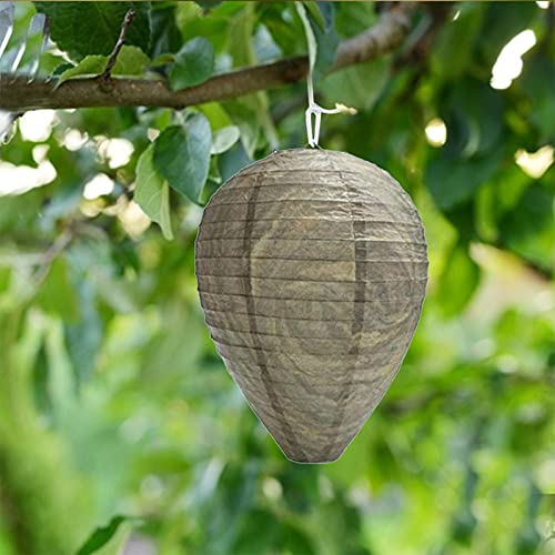 Wespennest-Attrappen 4er Set – Künstliche Nester Zur Abwehr Von Wespen & Hornissen
