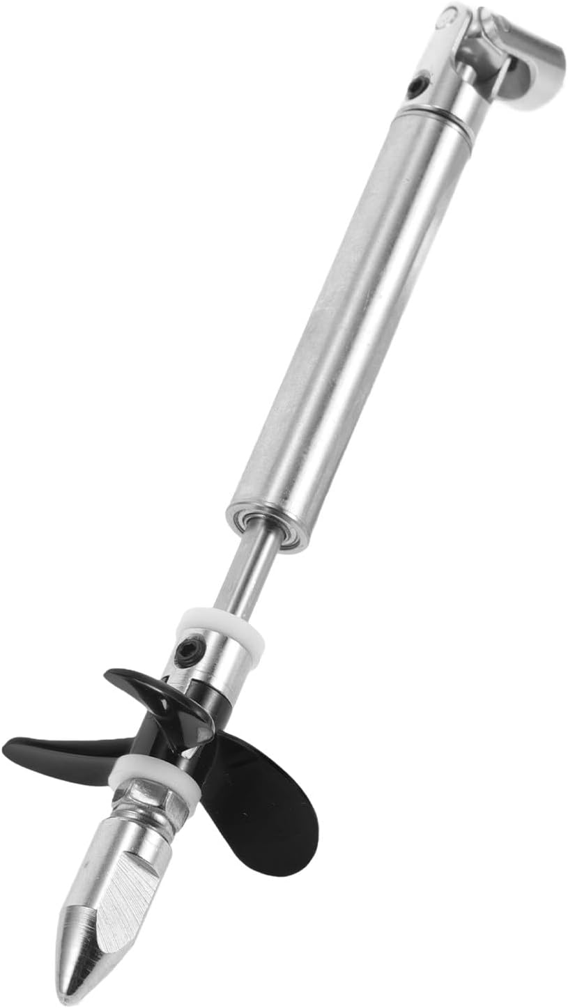 Didiseaon Drive Shaft Propeller Replacement for Rc Tug Boat Model Stainless Steel Shaft and Universal Joint for DIY Boat Model Kits