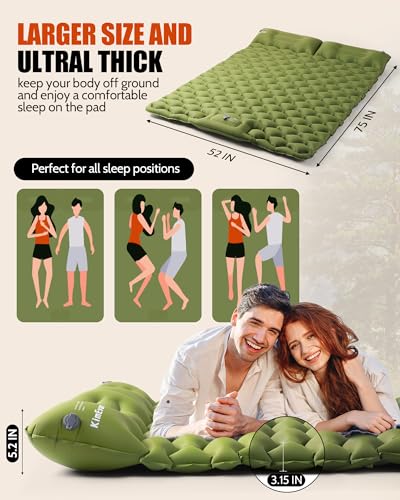 Kimevan LZM-CQSD-SRK01 Double Sleeping Pad For Camping thumb #1