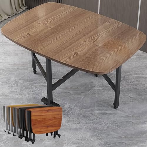 Mesa de cocina plegable con sillas que ahorra espacio, versátil solución de comedor interior y exterior para trabajo, estudio y comidas