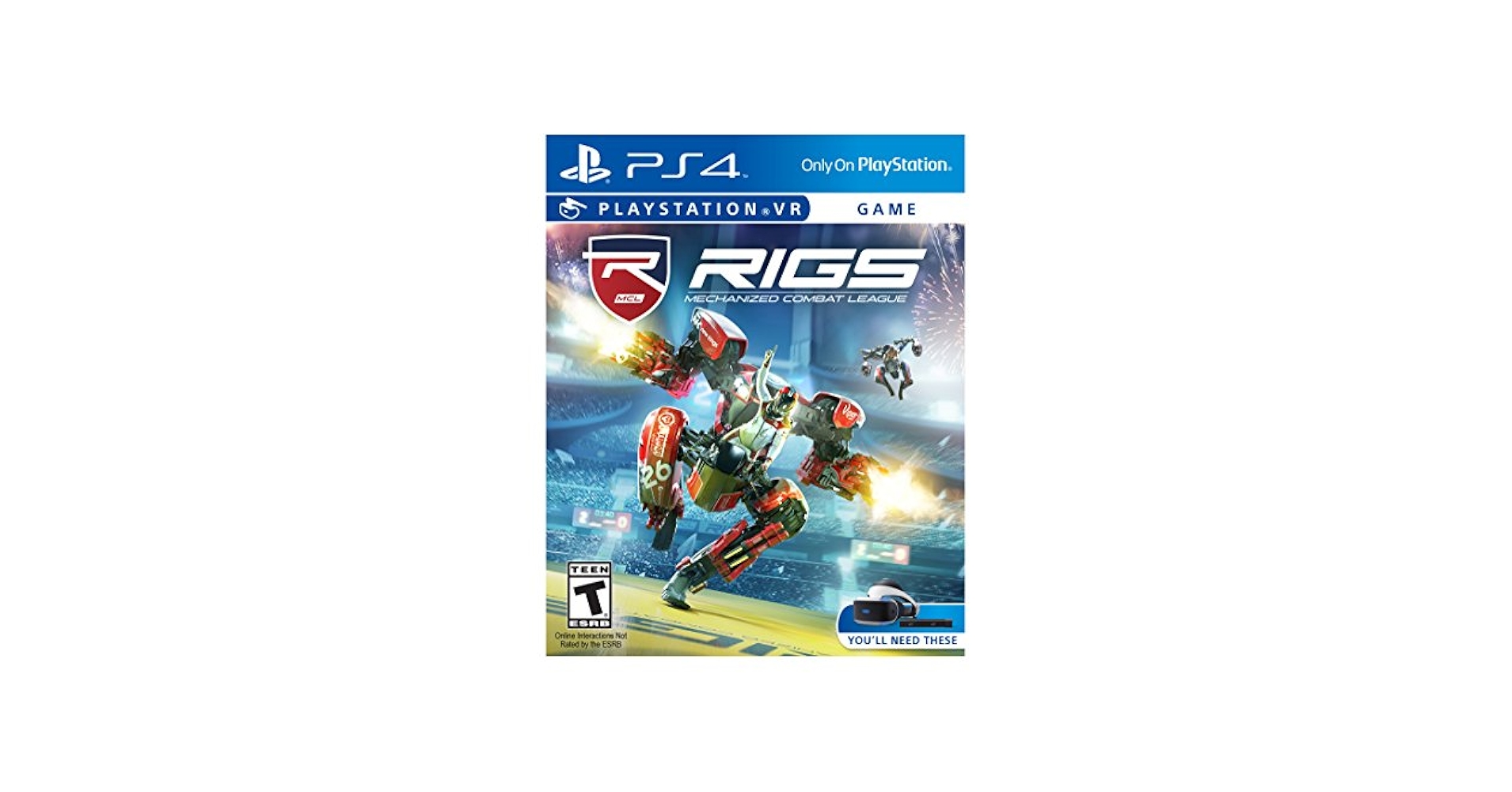 Amazon.com: RIGS Mechanized Combat League - PlayStation 4