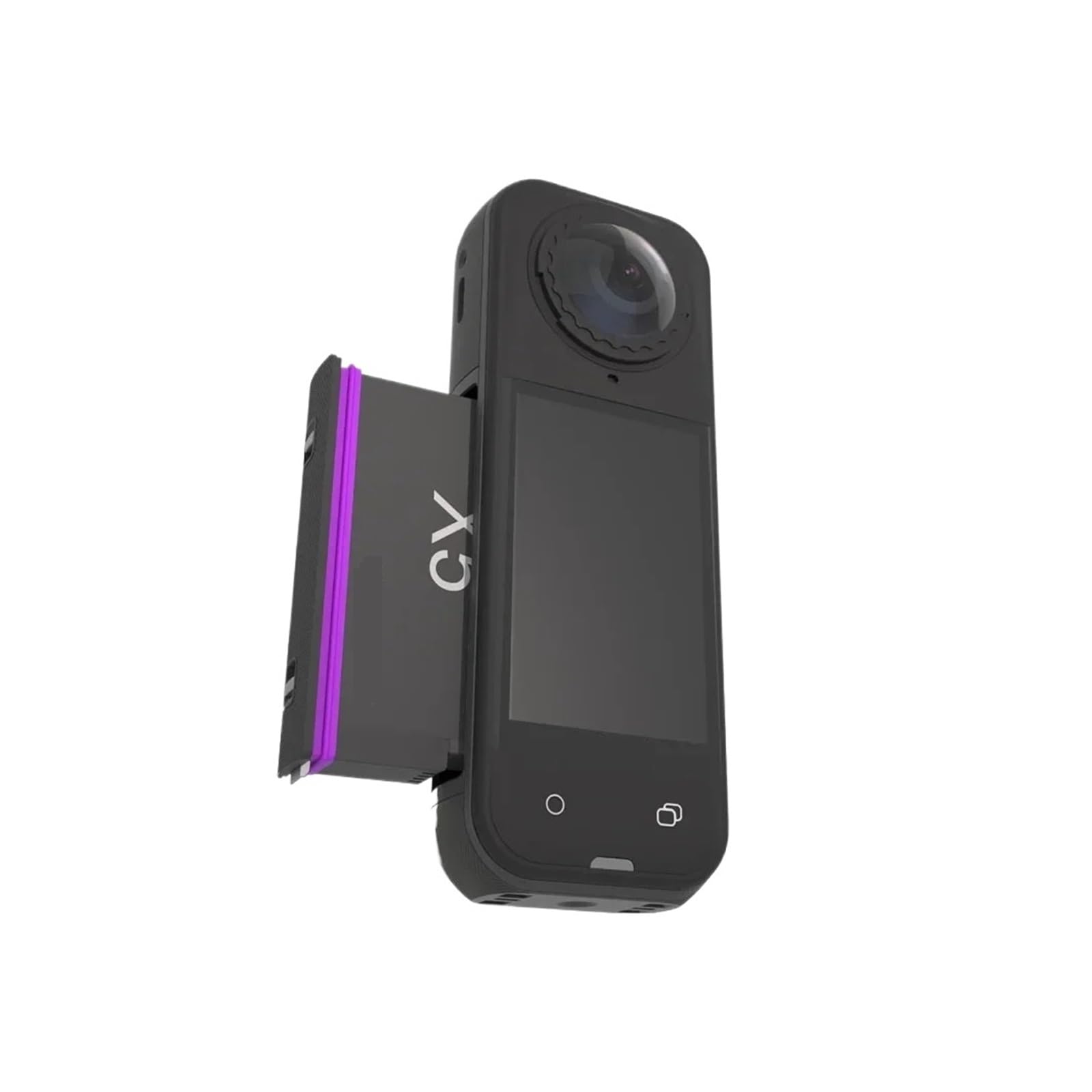 Akumulator 2500mAh 3,85V + Ładowarka 2-gniazdowa Akumulator Do Aparatu 360 Panoramiczne Akcje Akumulatory Akcesoria Do Aparatu - Kompatybilny Z Insta360 X5(2battery)