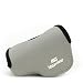 Produktbild MegaGear MG836 Panasonic Lumix DC-LX100 II, DMC-LX100 Ever Ready Leder Kamera-Case mit Trageriemen, Grau