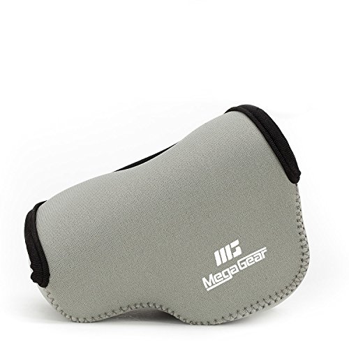 Funda para cámara MegaGear neopreno para Panasonic Lumix miniatura 1