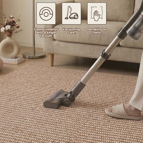 Tapis de salon antidérapant et robuste pour protéger les sols en douceur