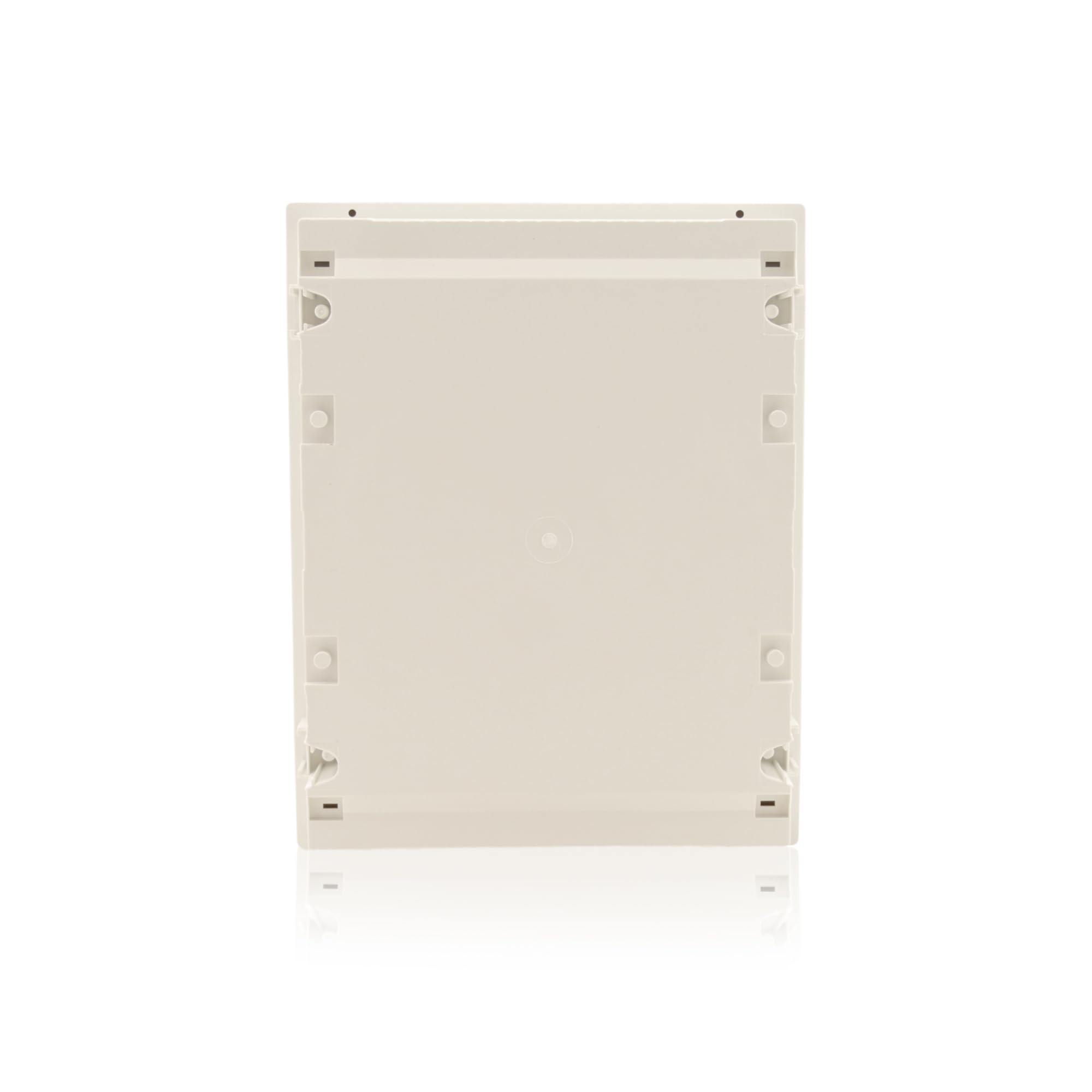 Intratec distribuidor multimedia empotrado IP40 – Blanco RAL 9003, 283x357x70 mm, ideal para Smart Home, router, paneles y dispositivos multimedia