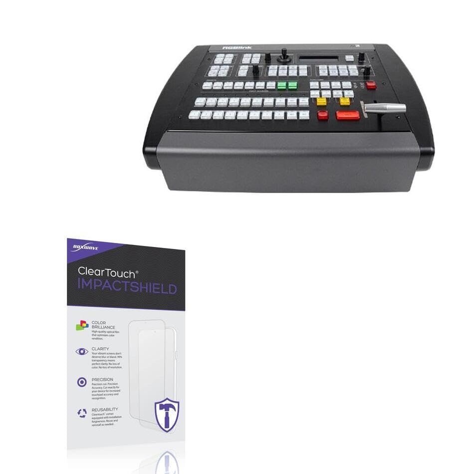 BoxWave Screen Protector Compatible with RGBlink M2 - ClearTouch ImpactShield (2-Pack), Impenetrable Screen Protector Flexible Film