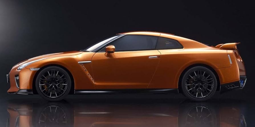 【訳あり特価！】日産 GT-R オレンジ 1/18 京商 samurai R35 Kyosho | Samurai Series Nissan GT-R R35 - Complete List