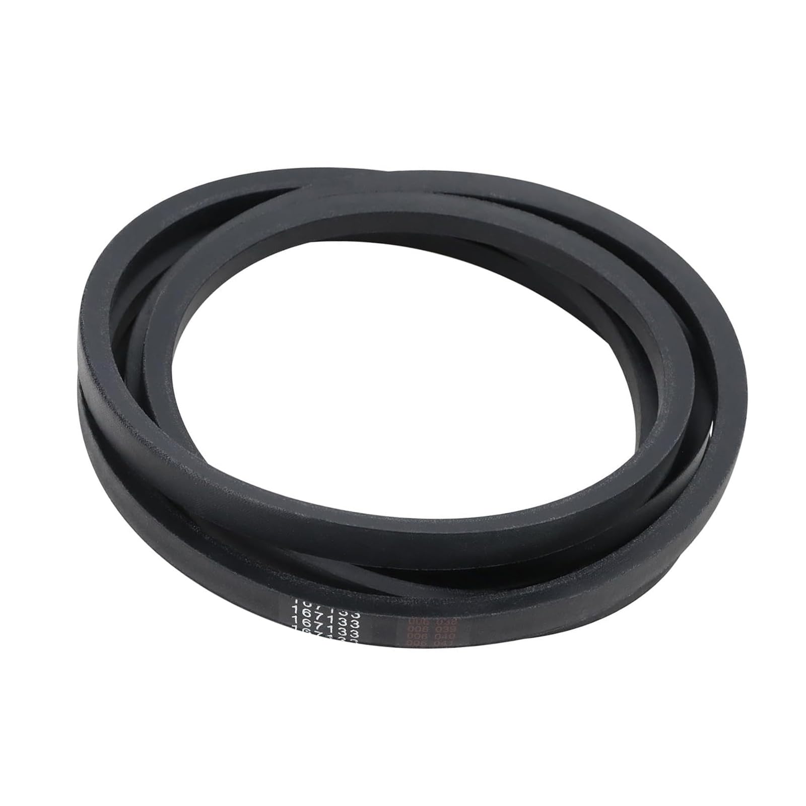 Kaccde Efficient Power Transfer Grasscutter Belt 167133 For 5 Foot Finish Mowers Exact Dimensions 5/8 Inch Unknown 136 Inch Excellent Rubber Construction Avoid Stop Belt