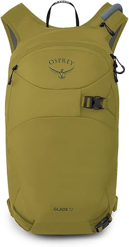 Miniatura 2 de Osprey Glade 12L Mochila de esquí y snowboard con depósito de agua hidráulico, color amarillo Babylonica