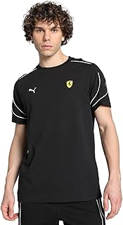 تيشرت حديث للرجال مع علامة فيراري ريس من بوما MT7 (عبوة من قطعة واحدة)