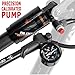 Shock Pump for Mountain, Road Bikes and Motorcycle - 300 Psi High Pressure for Front Fork and Rear Suspension Air Shocks Pump with Gauge -Portable Mini Pump with Air Bleed Button