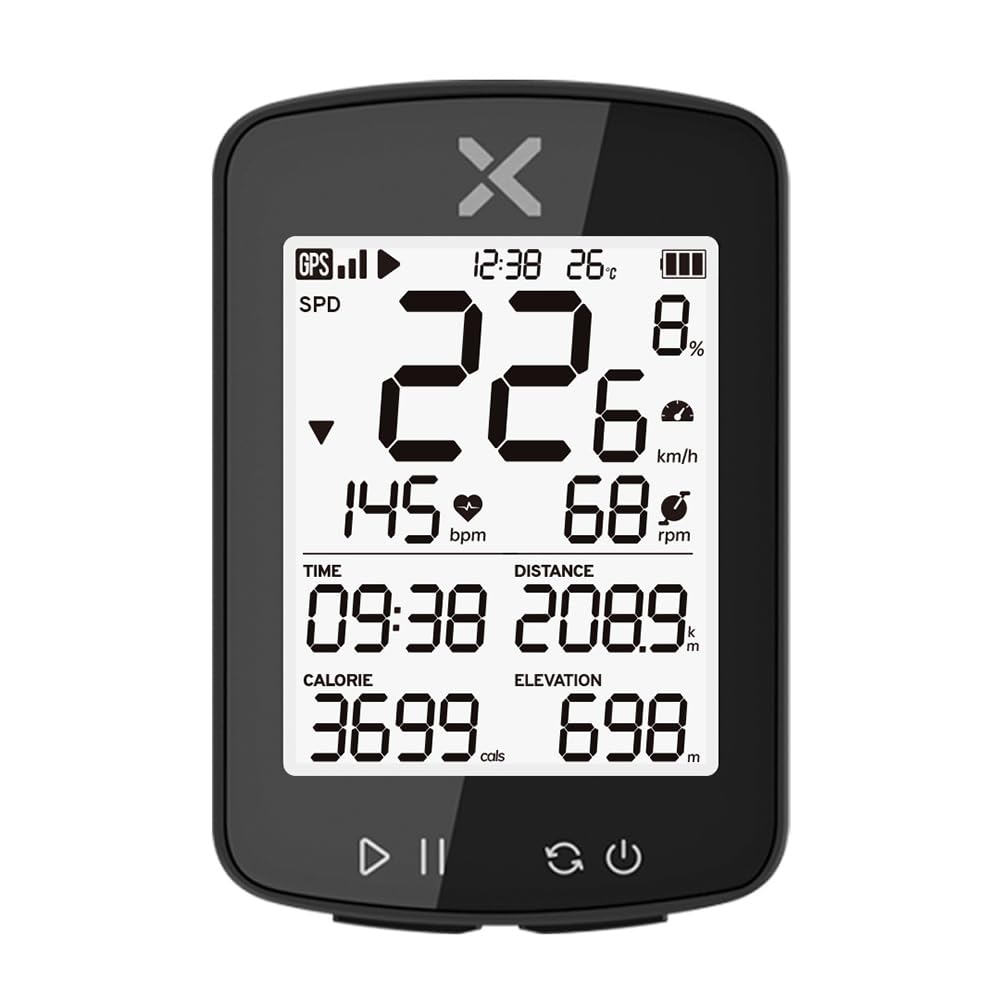 Komputer rowerowy bezprzewodowy GPS kolarstwo prędkościomierz rower szosowy MTB ANT wodoodporny inteligentny