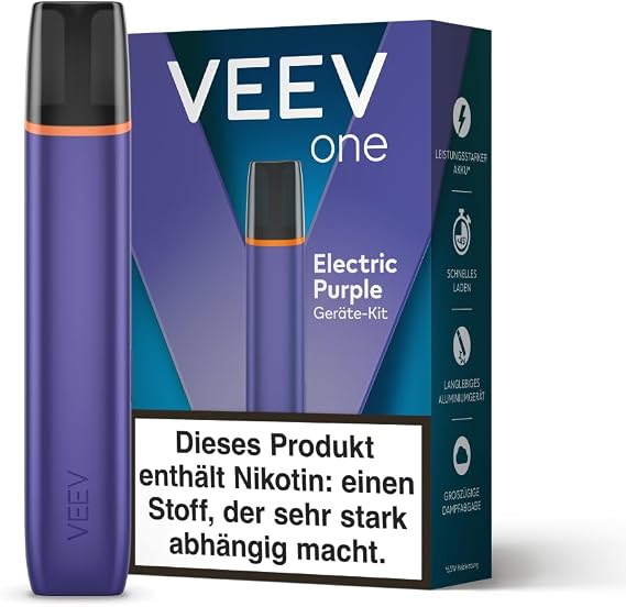 Veev One - Reusable Electric Purple Pods Sold Separately