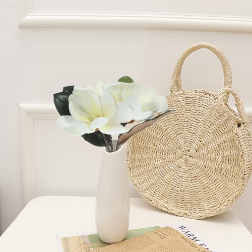 Magnolia artificiel en Eva et fer déco durable sans eau - 8
