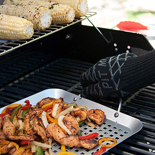 Charcoal Companion Ultimate Barbecue Pit Mitt Glove - For Grill Or Oven - Measures 13" Long - Cc5102. #TOP3