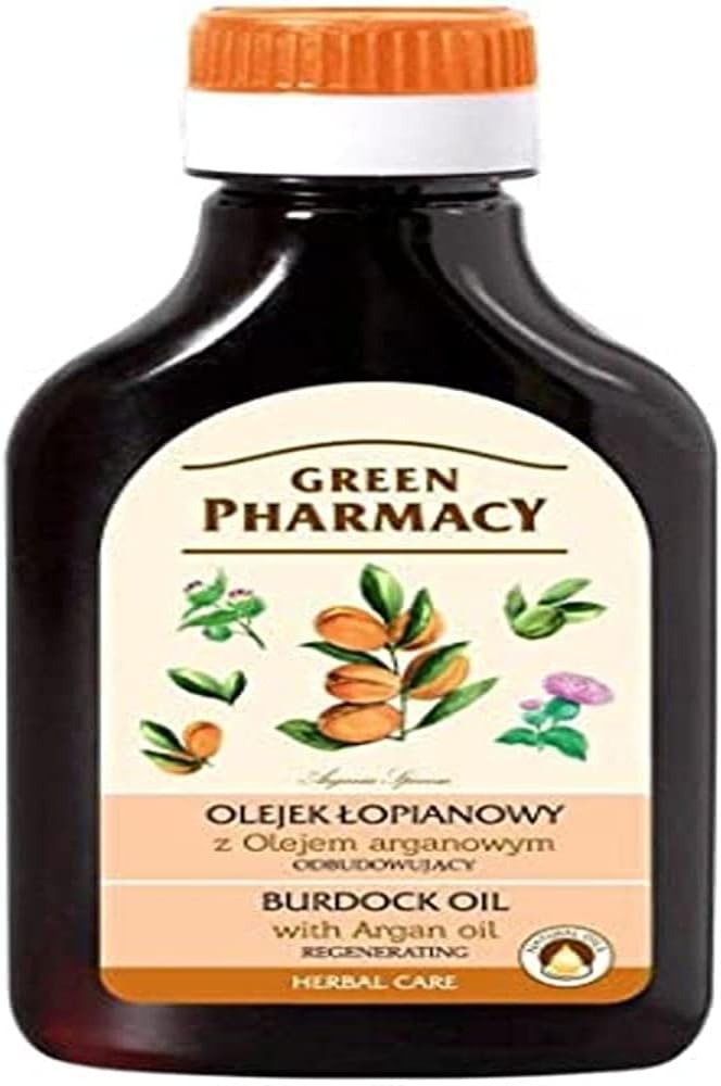 Green Pharmacy Burdock Oil for Restoration of Argan Oil 100g