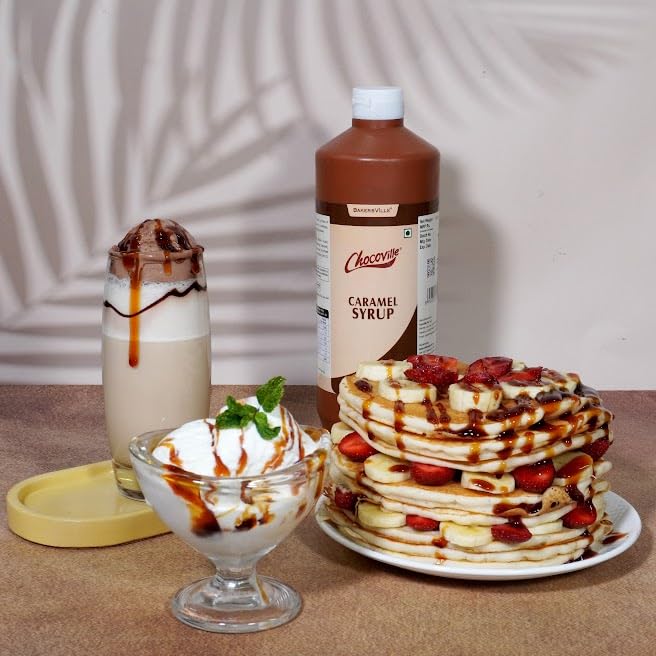 Chocoville Caramel Syrup, 1.3Kg - Image 3 thumbnail