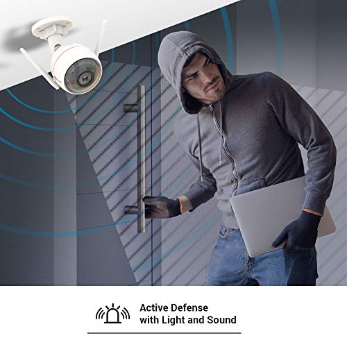 Image of EZVIZ Wireless 1080p FHD Security Camera, White