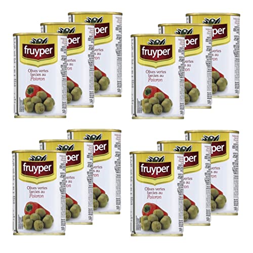 Lot 12x Olive farcie au poivron - Boîte 300g Cover