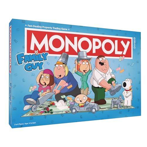 Monopoly: Family Guy Juego de Mesa Edición Familiar miniatura 1
