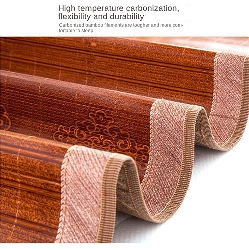 Colchoneta superior de bambú y colchón de refrigeración con sábanas de verano 6