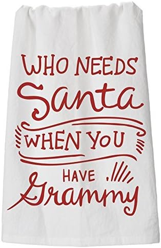 Primitives by Kathy Christmas LOL Kitchen Towel, Grammy