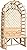 SamsGazebos English Cottage Garden Arbor with Bench and Trellis Backdrop, 42"W x 80"H x 22"L, Natural