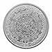1 oz .999 Aztec Calendar Authentic Silver Round art piece