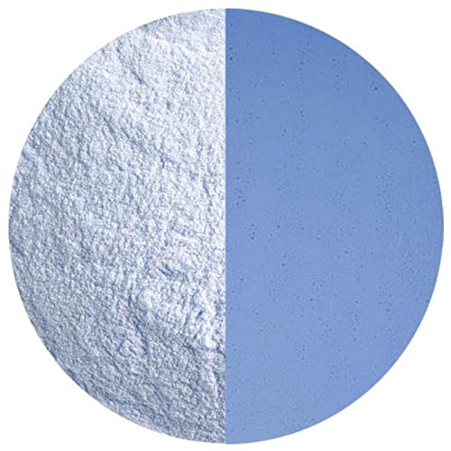 5 Oz True Blue Transparent Powder Frit - 90 Coe