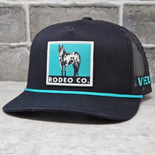 Image of Vexil American Rancher Adjustable Snapback Western Lifestyle Rodeo Southwest Inspired Meshback Hat