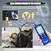 Brake Fluid Tester Digital Automotive Moisture Boiling Point Detector for DOT3,DOT4,DOT5.1 Brake Fluid with 2.8