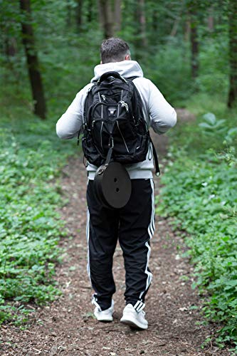 Splendole Telescopic Retractable Travel Folding Camping Chairs Adjustable Height Stool Loading Up To 400 Pounds (Black) #TOP4