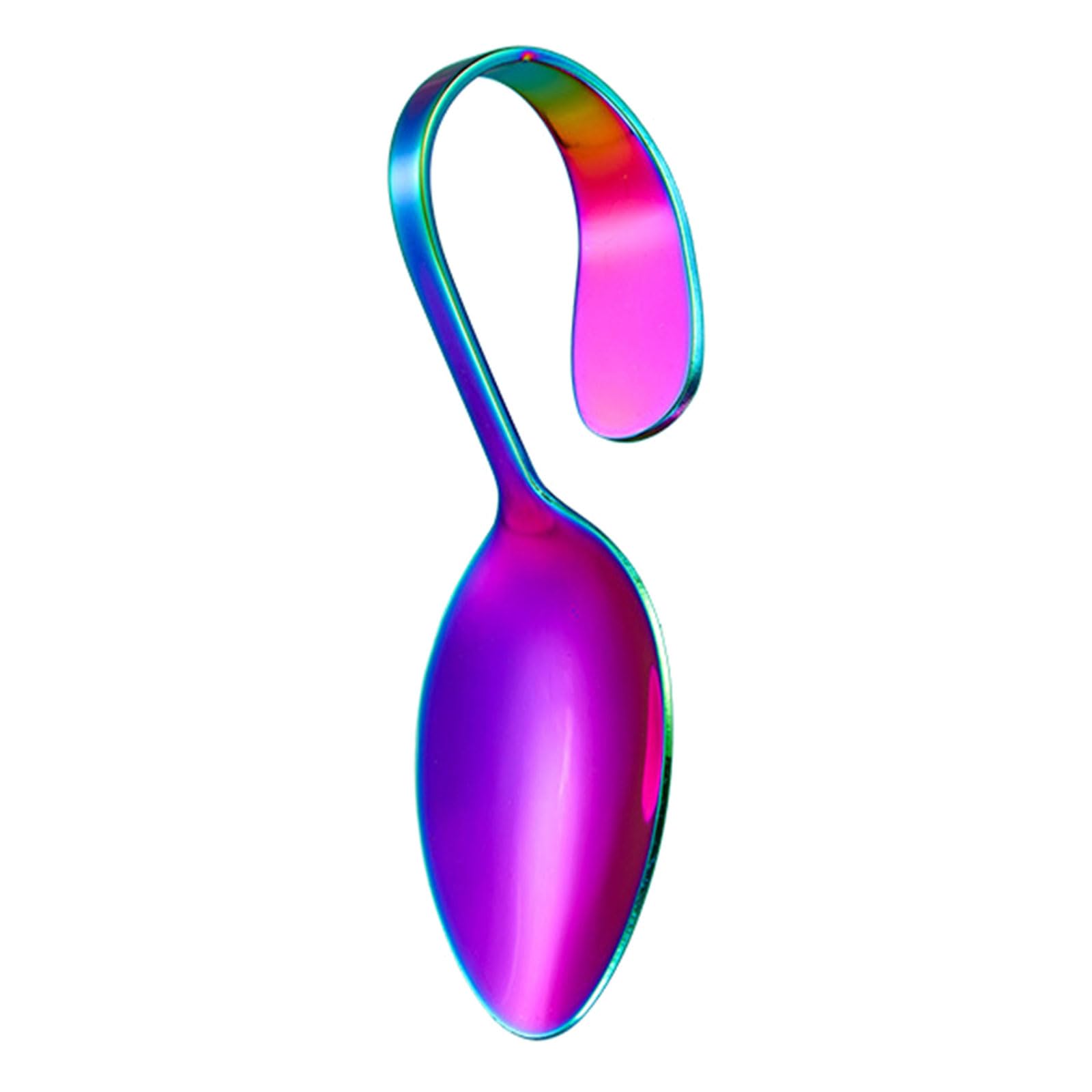 Tsophreniq Premium Metal Textured Spoon for Social Gatherings and Ethnic Cooking Presenting Smooth Profile Tableware Rustless Bend Spoon