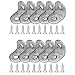 Produktbild LINVINC Winkelhalterung - 10 Pack Edelstahl 90 Grad Winkel L-Form mit Schrauben, 4 Löcher, 20 * 20 * 16mm