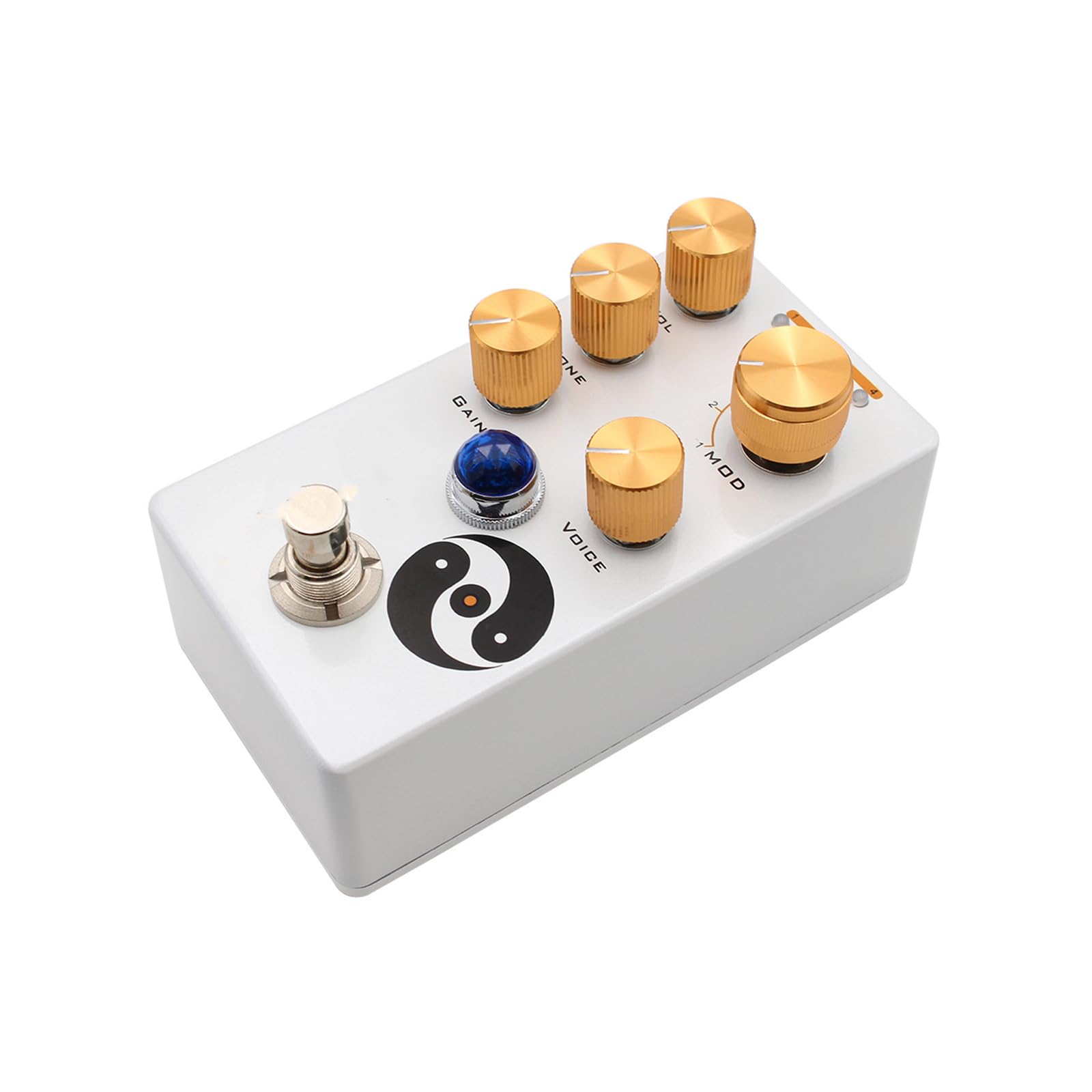 Chitarra Overdrive Effetti Pedale Volumi/Tono/Guadagni/Voce/Manopola 4 Modalità Effetti Effetti Chitarra Elettrica Accessori